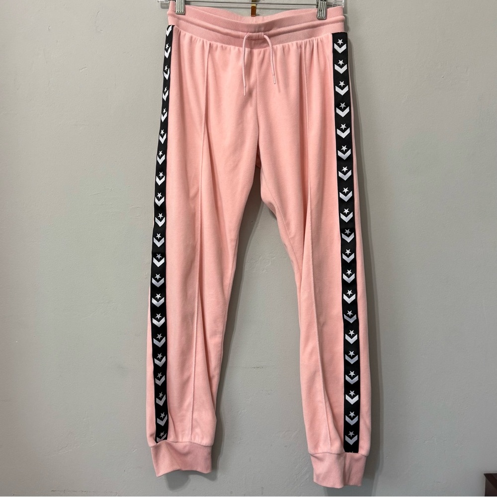 Girl's Converse Storm Pink Track Joggers Pants, w/Star Chevron logo. Sz. XL